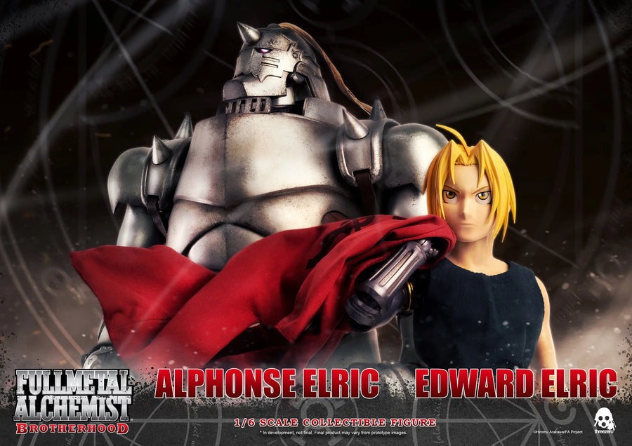 Alphonse Elric & Edward Elric – Threezero – ActionFigure Brasil