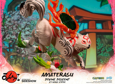 Amaterasu Divine Descent – First 4 Figures – ActionFigure Brasil — com base expositora
