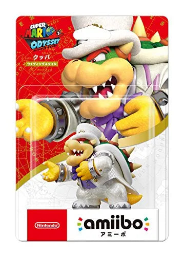 amiibo - Super Mario Series - Bowser - Wedding Outfitㅤ – Nintendo – ActionFigure Brasil