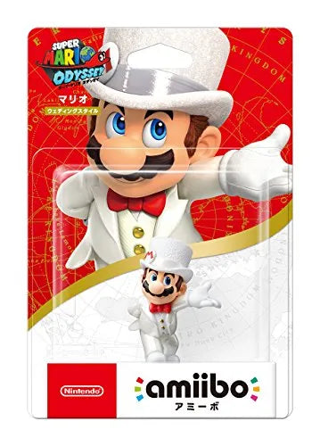 amiibo - Super Mario Series - Mario - Wedding Outfitㅤ – Nintendo – ActionFigure Brasil
