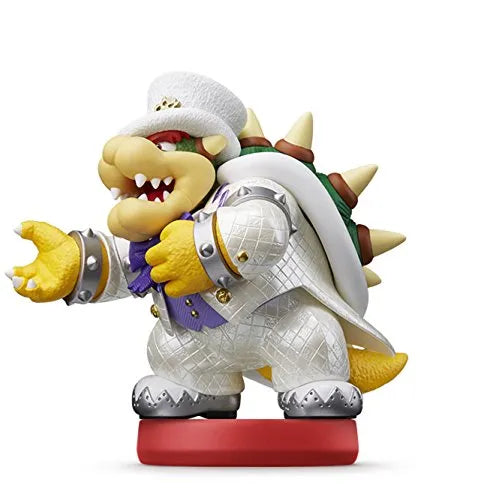amiibo - Super Mario Series - Triple Wedding Set - Mario - Peach - Bowserㅤ – Nintendo – ActionFigure Brasil — ângulo diferente