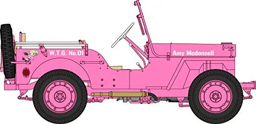 Amy McDonnell - 1/4 ton 4x4 Truck - 1/24 (Hasegawa)ㅤ – Hasegawa As Manufacturer – ActionFigure Brasil — close