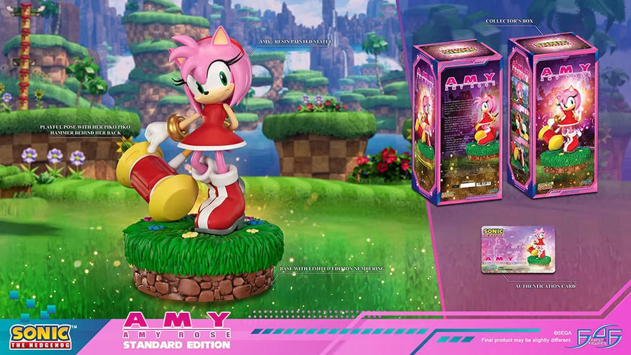 Amy Rose – First 4 Figures – ActionFigure Brasil