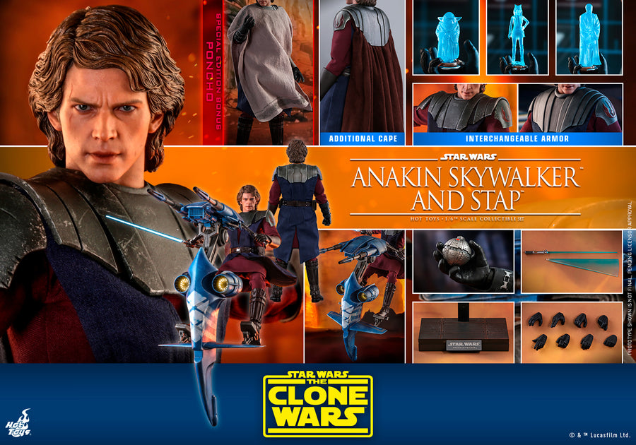 Anakin Skywalker and STAP [Pronta Entrega]