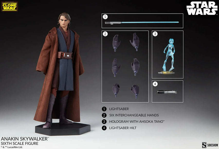 Anakin Skywalker - LIMITED EDITION – Sideshow Collectibles – ActionFigure Brasil