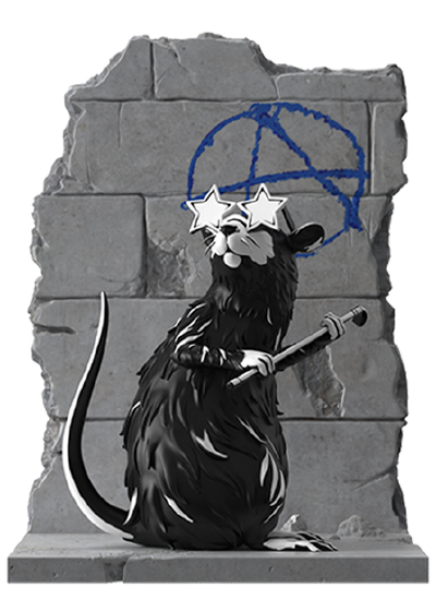 Anarchy Rat - LIMITED EDITION – Mighty Jaxx – ActionFigure Brasil