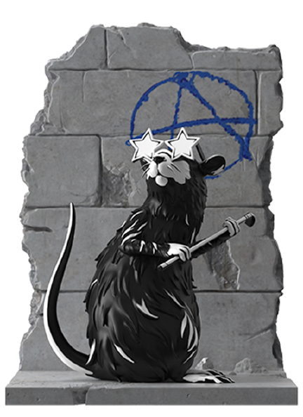 Anarchy Rat - LIMITED EDITION – Mighty Jaxx – ActionFigure Brasil