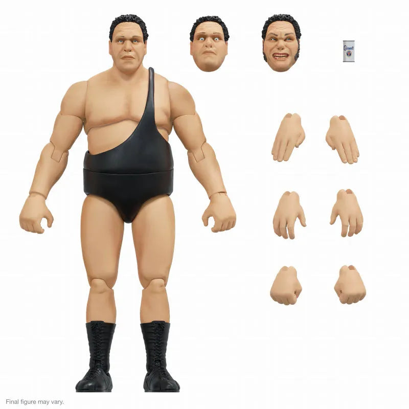 Andre the Giant Ultimate 8 Inch Action Figure ver.3ㅤ – Super 7 – ActionFigure Brasil
