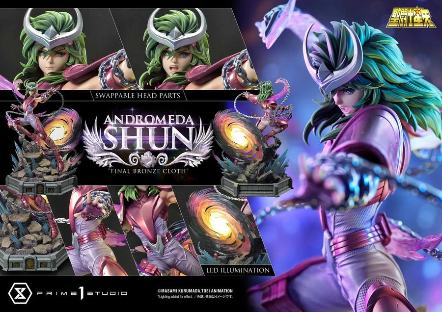 Andromeda Shun (Bonus Version) Saint Seiya – Prime1Studio – ActionFigure Brasil