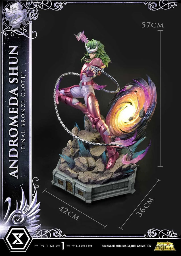 Andromeda Shun (Bonus Version) Saint Seiya – Prime1Studio – ActionFigure Brasil
