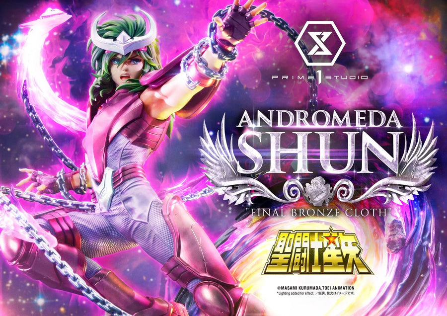 Andromeda Shun (Bonus Version) Saint Seiya – Prime1Studio – ActionFigure Brasil