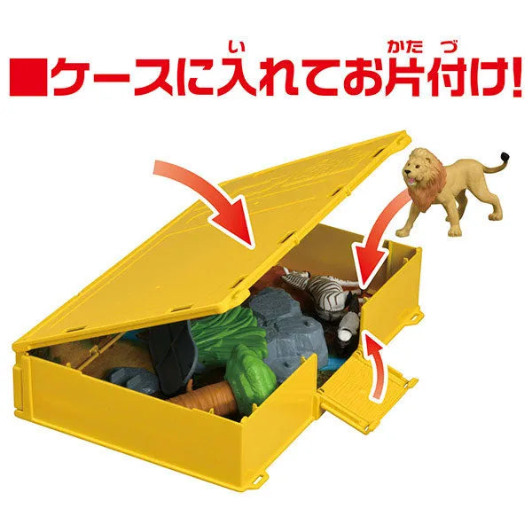 Ania Ania Zukan My First Animal Savannah Life Setㅤ – Takara Tomy – ActionFigureBrasil