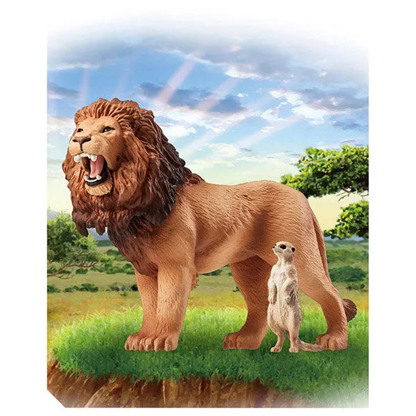 Ania AS-01 Lion (w/Meerkat)ㅤ – Takara Tomy – ActionFigureBrasil