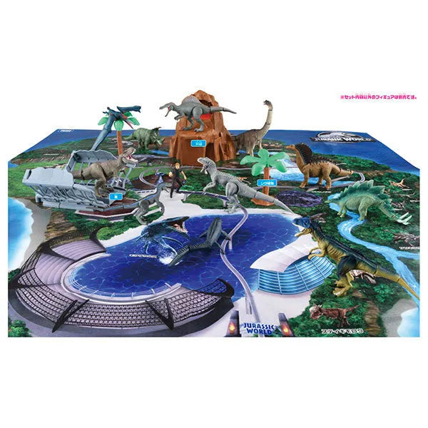 Ania Jurassic World Map of the Great Dinosaur Kingdomㅤ – Takara Tomy – ActionFigure Brasil