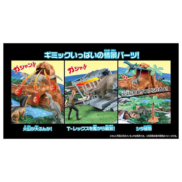 Ania Jurassic World Map of the Great Dinosaur Kingdomㅤ – Takara Tomy – ActionFigure Brasil