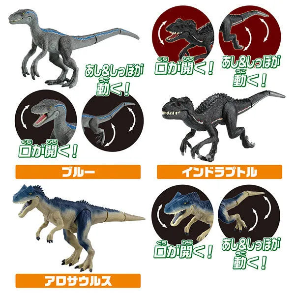 Ania Jurassic World The Fight against the Strongest Genetically Modified Dinosaur Setㅤ – Takara Tomy – ActionFigureBrasil