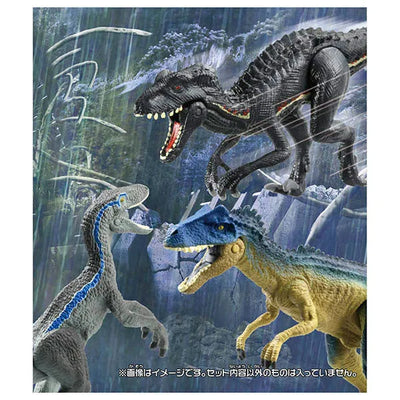 Ania Jurassic World The Fight against the Strongest Genetically Modified Dinosaur Setㅤ – Takara Tomy – ActionFigure Brasil — ângulo diferente