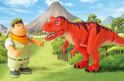 Ania "Movie Doraemon: Nobita' New Dinosaur" Gian & Goru (Talbosaurus)ㅤ – Takara Tomy – ActionFigure Brasil