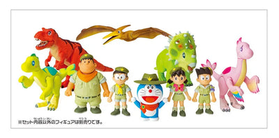 Ania "Movie Doraemon: Nobita' New Dinosaur" Gian & Goru (Talbosaurus)ㅤ – Takara Tomy – ActionFigureBrasil — detalhe do produto