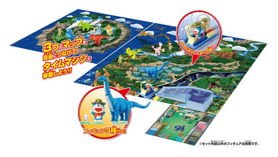 Ania "Movie Doraemon: Nobita' New Dinosaur" Let's Go in the Time Machine! New Dinosaur Island Play Mapㅤ – Takara Tomy – ActionFigure Brasil — detalhe do produto
