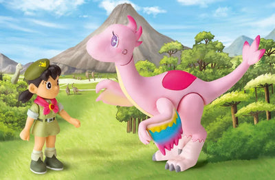 Ania "Movie Doraemon: Nobita' New Dinosaur" Shizuka & Myuㅤ – Takara Tomy – ActionFigure Brasil