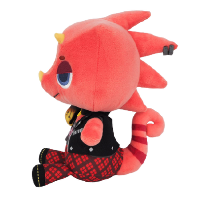 Animal Crossing - All Star Collection Plushie - Flick (Sanei Boeki)ㅤ – Sanei Boeki – ActionFigureBrasil — detalhe do produto