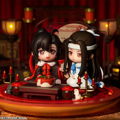 Anime "The Master of Diabolism" Wei Wuxian & Lan Wangji Set Enjoying Wine Under the Moon Ver. Deformed Figure 2 Figures Setㅤ – QINGCANG – ActionFigureBrasil — close