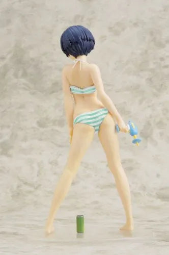 Ano Natsu de Matteru - Tanigawa Kanna - Gutto-Kuru Figure Collection La beauté #10 - 1/8 - Striped, Swimsuit ver. (CM's Corporation)ㅤ – CM's Corporation – ActionFigureBrasil — ângulo diferente