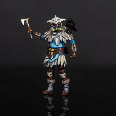 APEX LEGENDS: BLOODHOUND (THE OLD WAYS) CEL SHADE EXCLUSIVE 6" ACTION FIGUREㅤ – JAKKS Pacific – ActionFigureBrasil — iluminação de estúdio