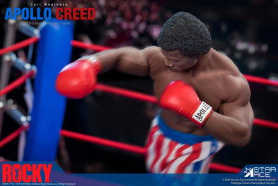 Apollo Creed (Deluxe Version) (Deluxe Version) – Star Ace Toys Ltd. – ActionFigure Brasil — com base expositora