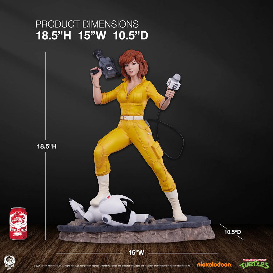 April O’Neil - LIMITED EDITION: 400 – PCS – ActionFigure Brasil