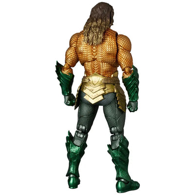 Aquaman and the Lost Kingdom - Aquaman - Mafex (No.267) - Gold ＆ Green Suit (Medicom Toy)ㅤ – Medicom Toy – ActionFigureBrasil — close