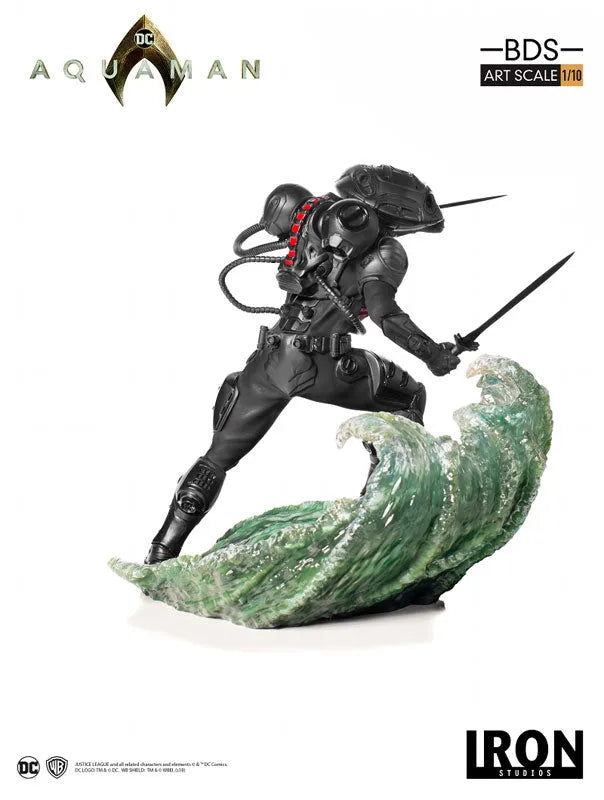 Aquaman / Black Manta 1/10 Battle Diorama Series Art Scale Statue(Provisional Pre-order)ㅤ – IRON STUDIOS – ActionFigure Brasil