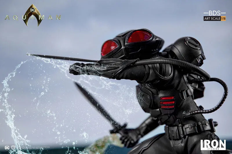 Aquaman / Black Manta 1/10 Battle Diorama Series Art Scale Statue(Provisional Pre-order)ㅤ – IRON STUDIOS – ActionFigure Brasil