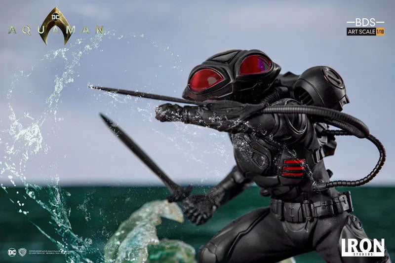 Aquaman / Black Manta 1/10 Battle Diorama Series Art Scale Statue(Provisional Pre-order)ㅤ – IRON STUDIOS – ActionFigure Brasil
