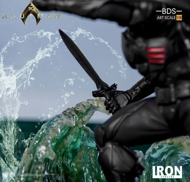 Aquaman / Black Manta 1/10 Battle Diorama Series Art Scale Statue(Provisional Pre-order)ㅤ – IRON STUDIOS – ActionFigure Brasil