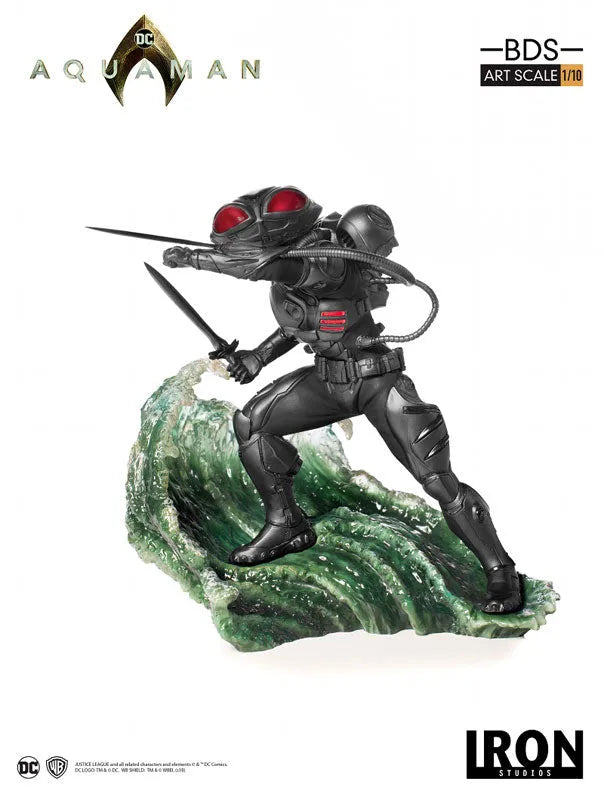 Aquaman / Black Manta 1/10 Battle Diorama Series Art Scale Statue(Provisional Pre-order)ㅤ – IRON STUDIOS – ActionFigure Brasil