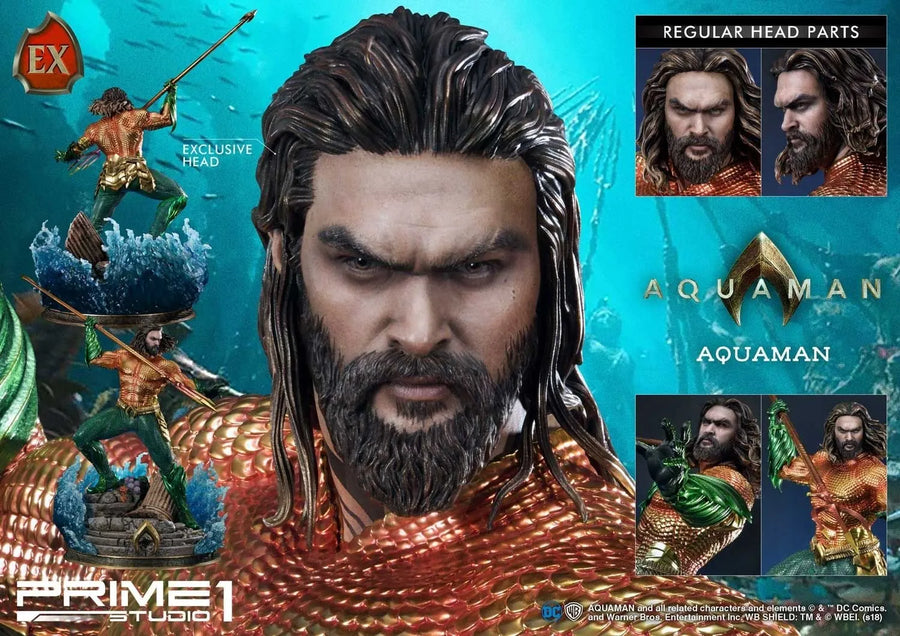 Aquaman (Exclusive Version) Aquaman (Film) – Prime1Studio – ActionFigure Brasil