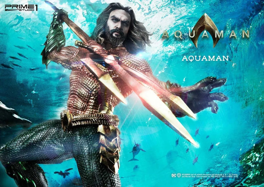 Aquaman (Exclusive Version) Aquaman (Film) – Prime1Studio – ActionFigure Brasil