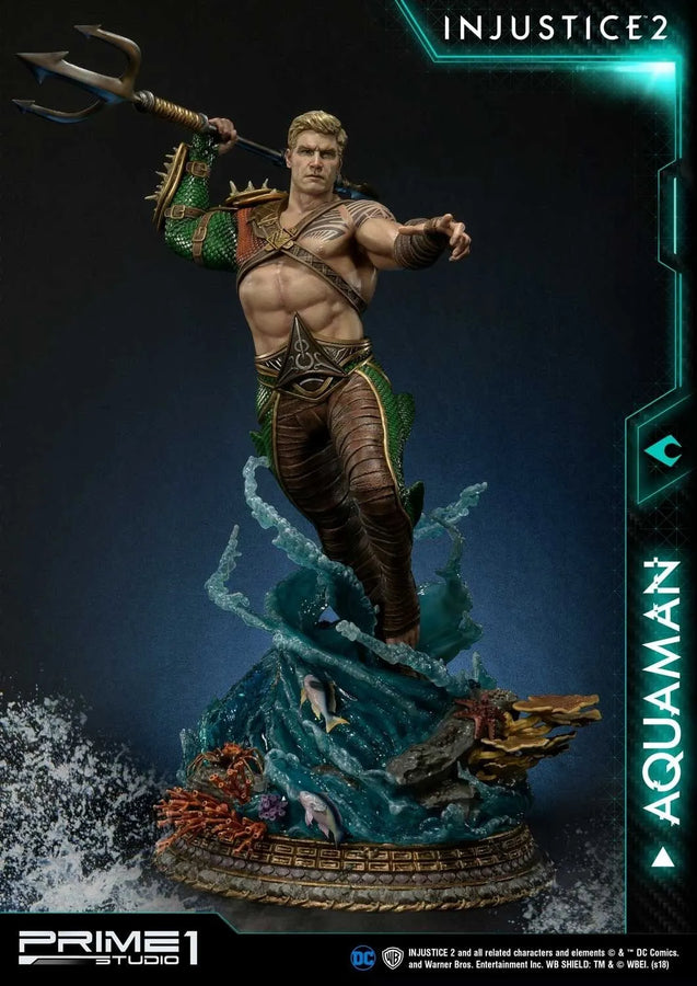 Aquaman (Exclusive Version) Injustice 2 – Prime1Studio – ActionFigure Brasil