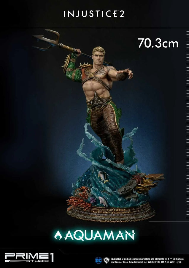 Aquaman (Exclusive Version) Injustice 2 – Prime1Studio – ActionFigure Brasil