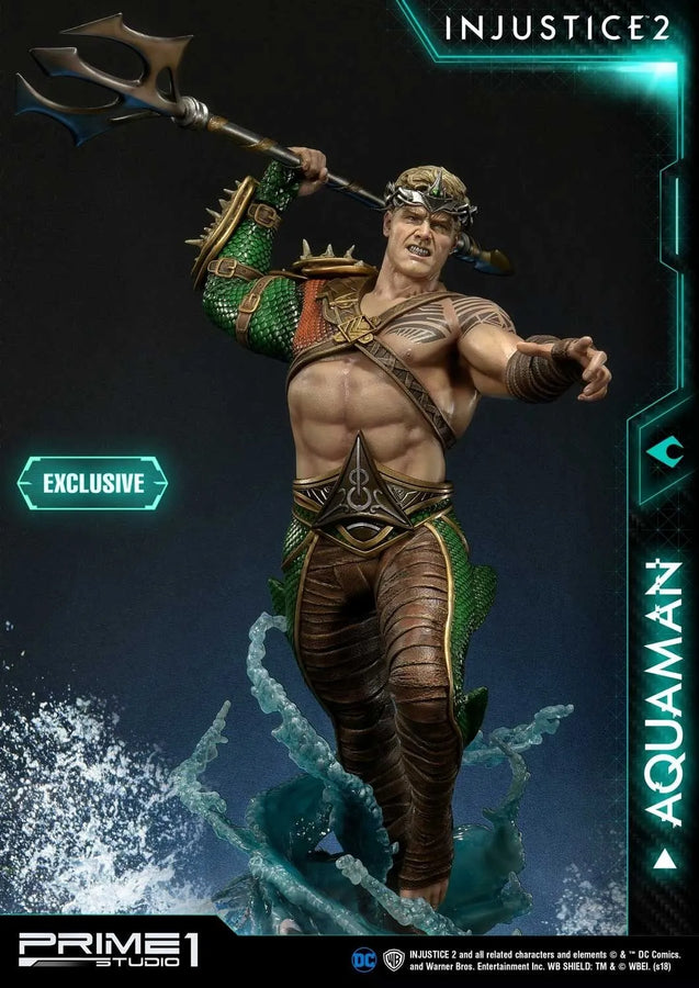 Aquaman (Exclusive Version) Injustice 2 – Prime1Studio – ActionFigure Brasil
