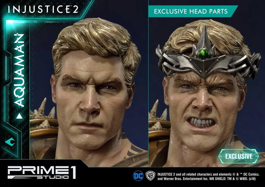 Aquaman (Exclusive Version) Injustice 2 – Prime1Studio – ActionFigure Brasil