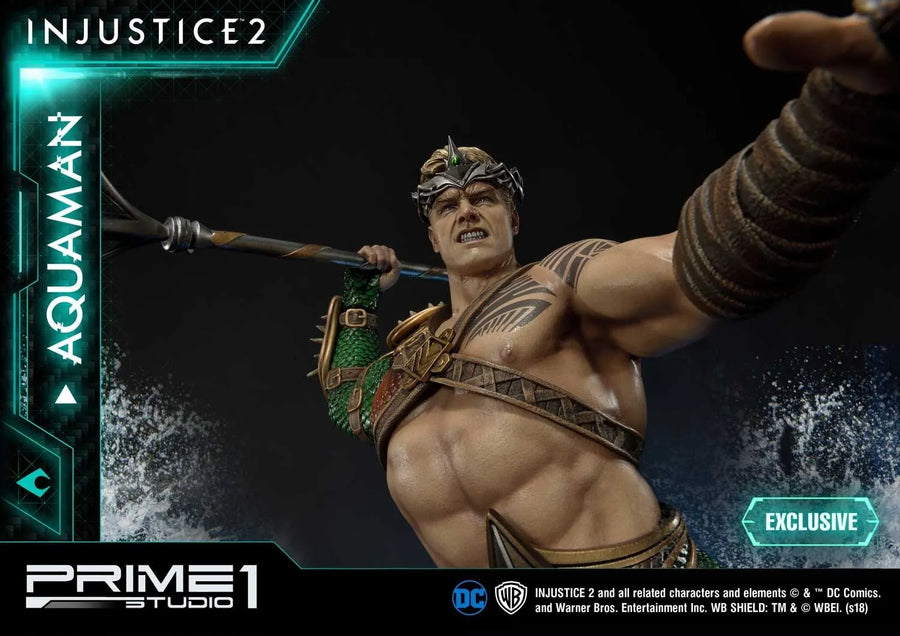 Aquaman (Exclusive Version) Injustice 2 – Prime1Studio – ActionFigure Brasil