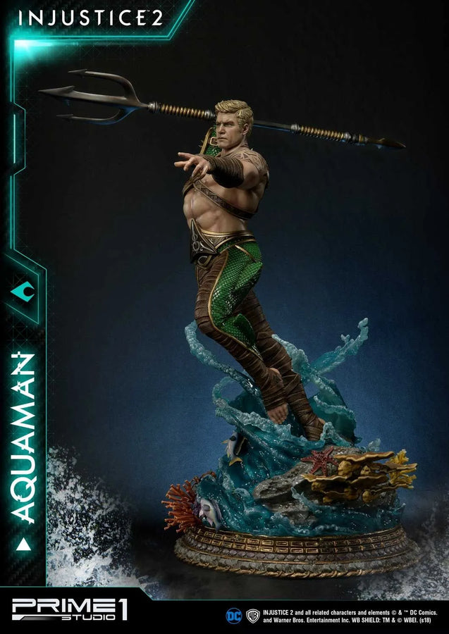Aquaman (Exclusive Version) Injustice 2 – Prime1Studio – ActionFigure Brasil