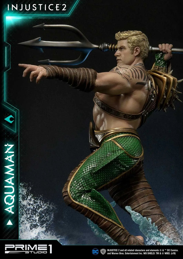 Aquaman (Exclusive Version) Injustice 2 – Prime1Studio – ActionFigure Brasil