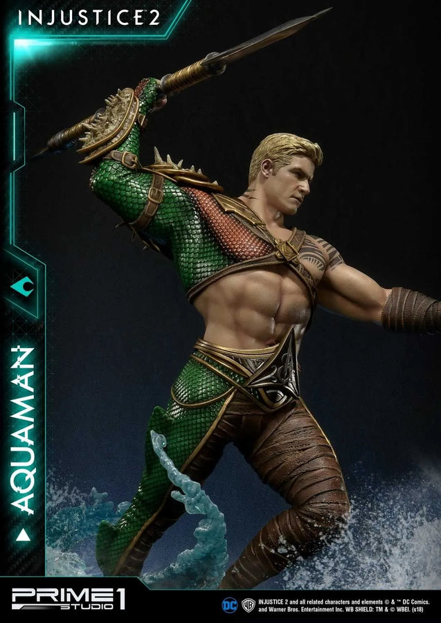 Aquaman (Exclusive Version) Injustice 2 – Prime1Studio – ActionFigure Brasil