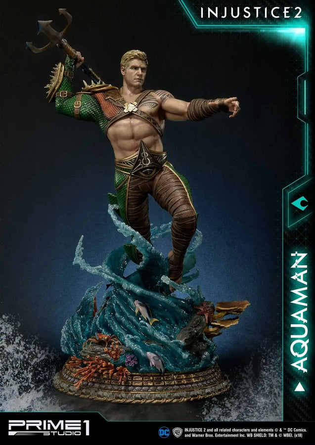 Aquaman (Exclusive Version) Injustice 2 – Prime1Studio – ActionFigure Brasil