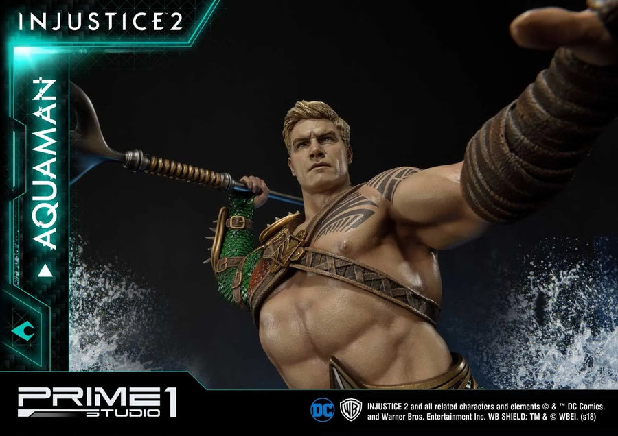 Aquaman (Exclusive Version) Injustice 2 – Prime1Studio – ActionFigure Brasil