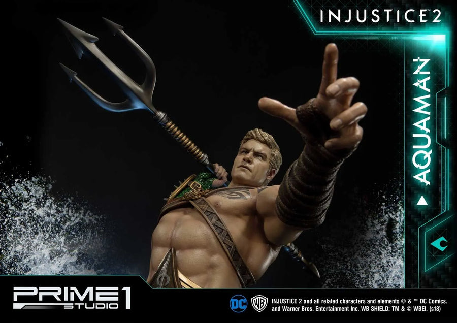 Aquaman (Exclusive Version) Injustice 2 – Prime1Studio – ActionFigure Brasil